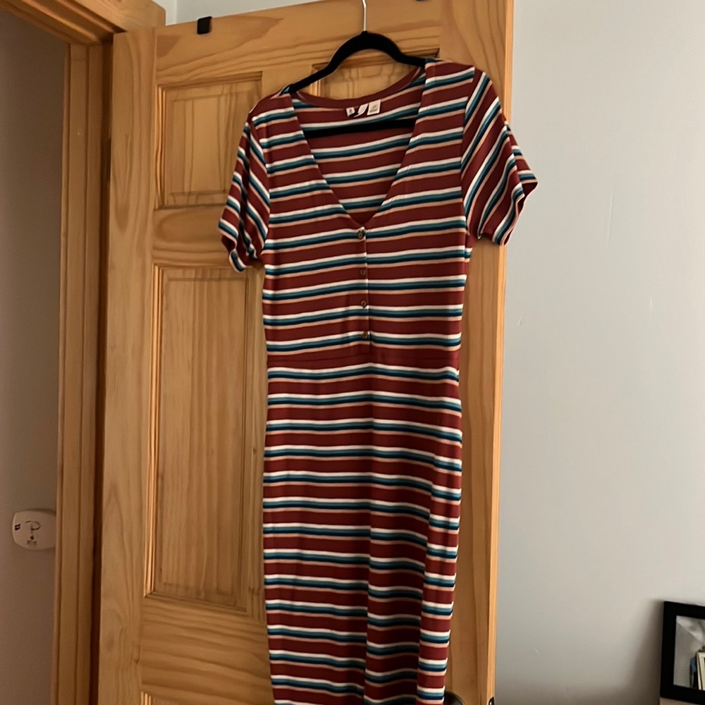 Roxy, tight, casual midi dress, size L